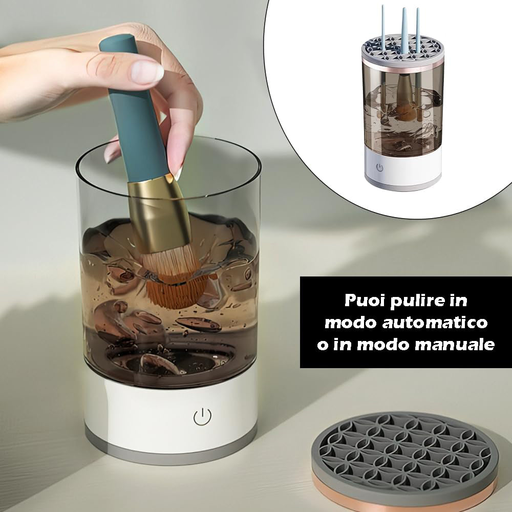 Automatischer USB-Make-up-Pinselreiniger, elektrischer Make-up-Pinselreiniger und manueller/automatischer USB-Make-up-Pinseltrockner