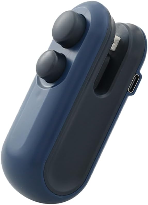 (2 BUCĂȚI) Mini aparate de etanșare termică portabile 2 în 1 (etanșare și tăiere) reîncărcabile USB, uz casnic, aparat de etanșare pentru toate tipurile de pungi