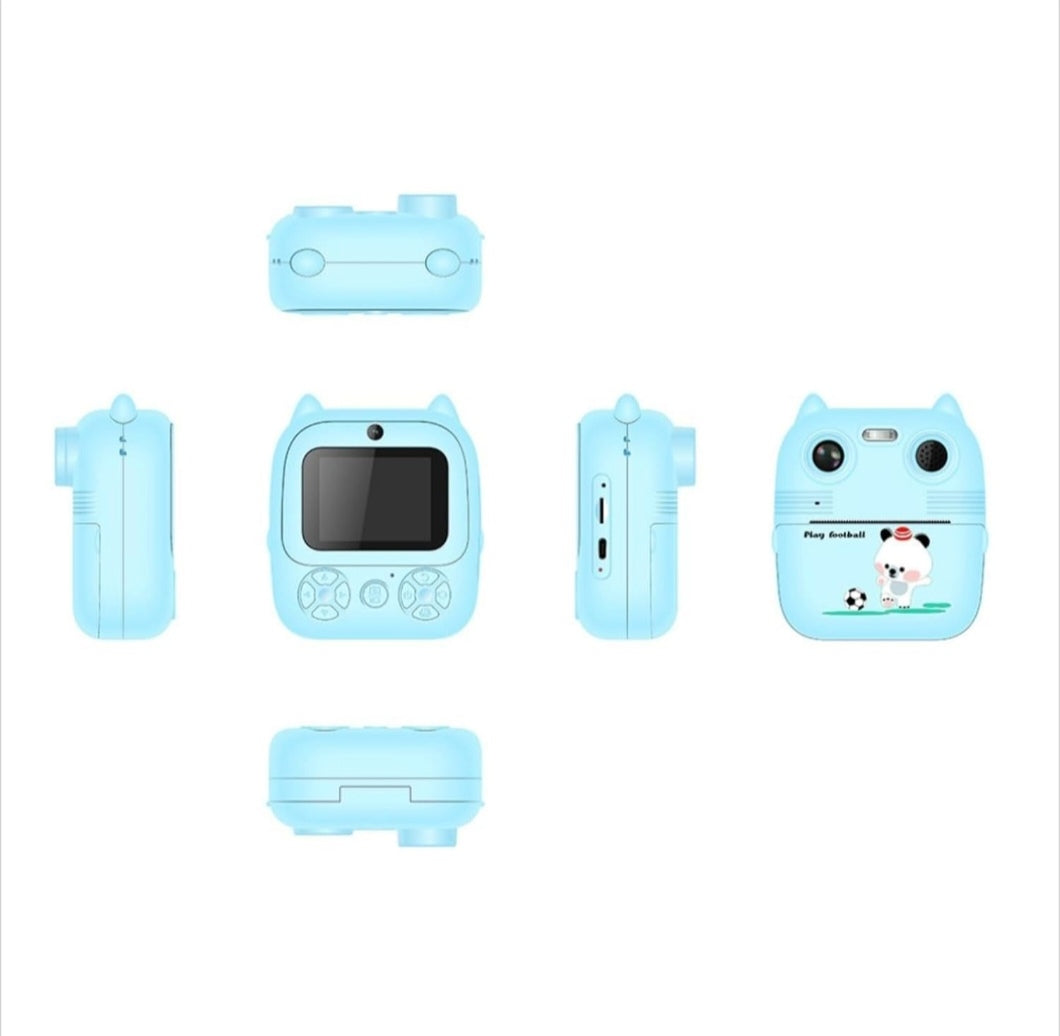 Cameră termică cu imprimare instantanee de 2,4 inci, 1080 pixeli, memorie de 32 GB, slot de expansiune, card Micro SD