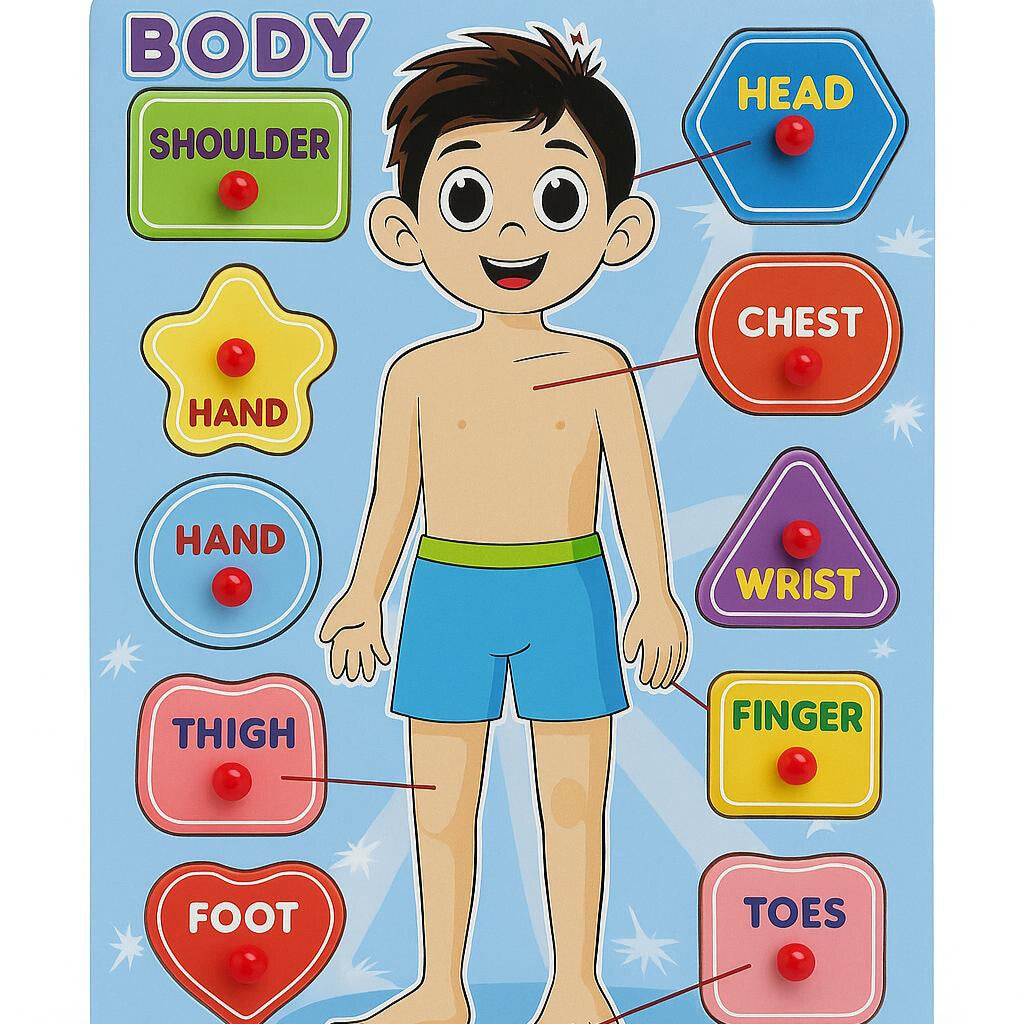 🧩 Gioco Educativo “Body Puzzle” – Scopri il corpo umano giocando!