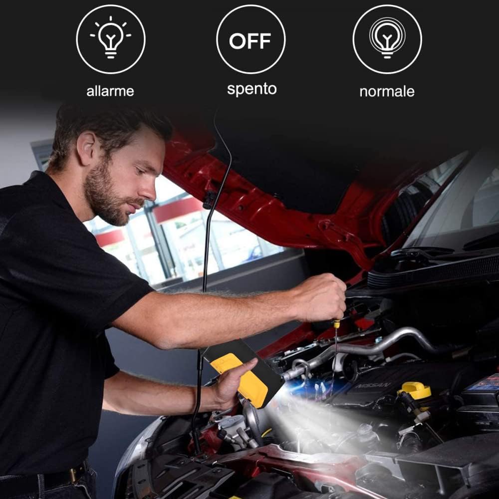 Starter de urgență pentru vehicule profesional (reîncărcabil), baterie de urgență, starter portabil pentru mașini