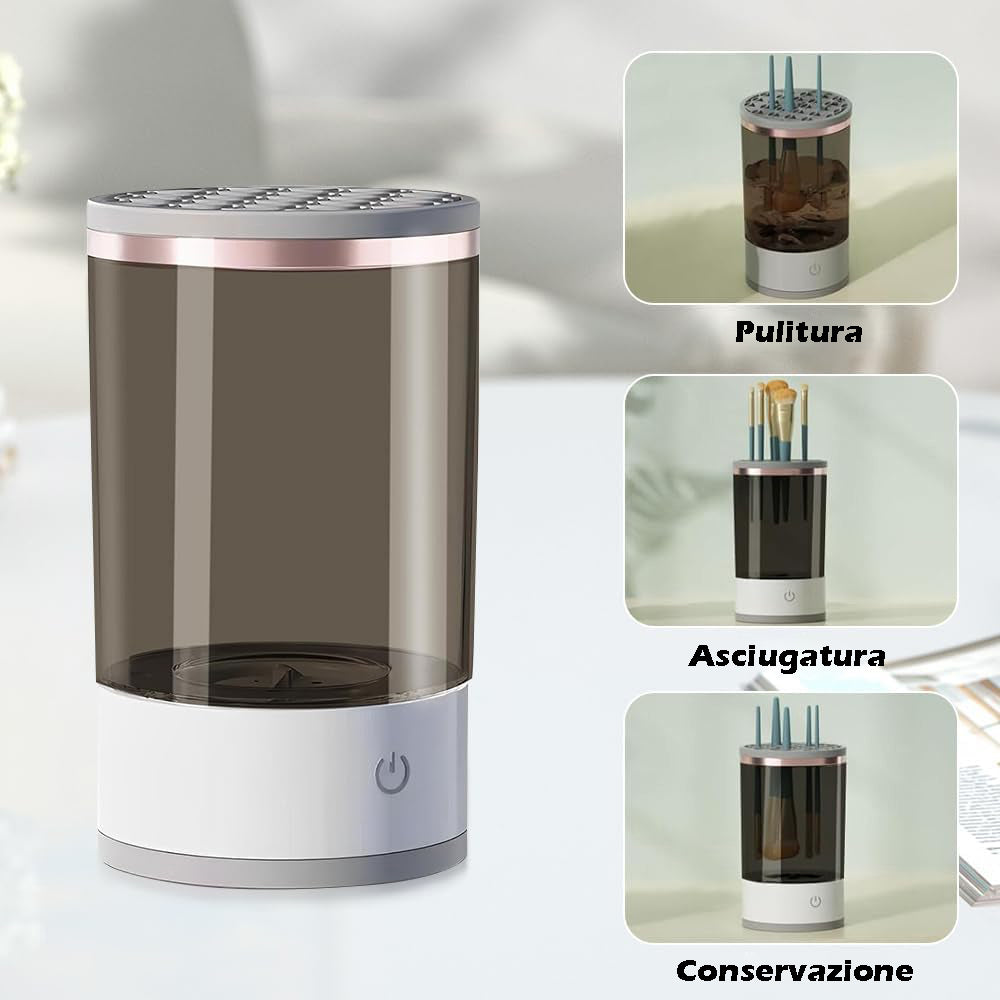 Automatischer USB-Make-up-Pinselreiniger, elektrischer Make-up-Pinselreiniger und manueller/automatischer USB-Make-up-Pinseltrockner