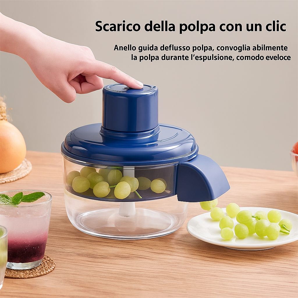 Sbuccia Frutta Magico Veloce Elettrico 🍇🍒🍑