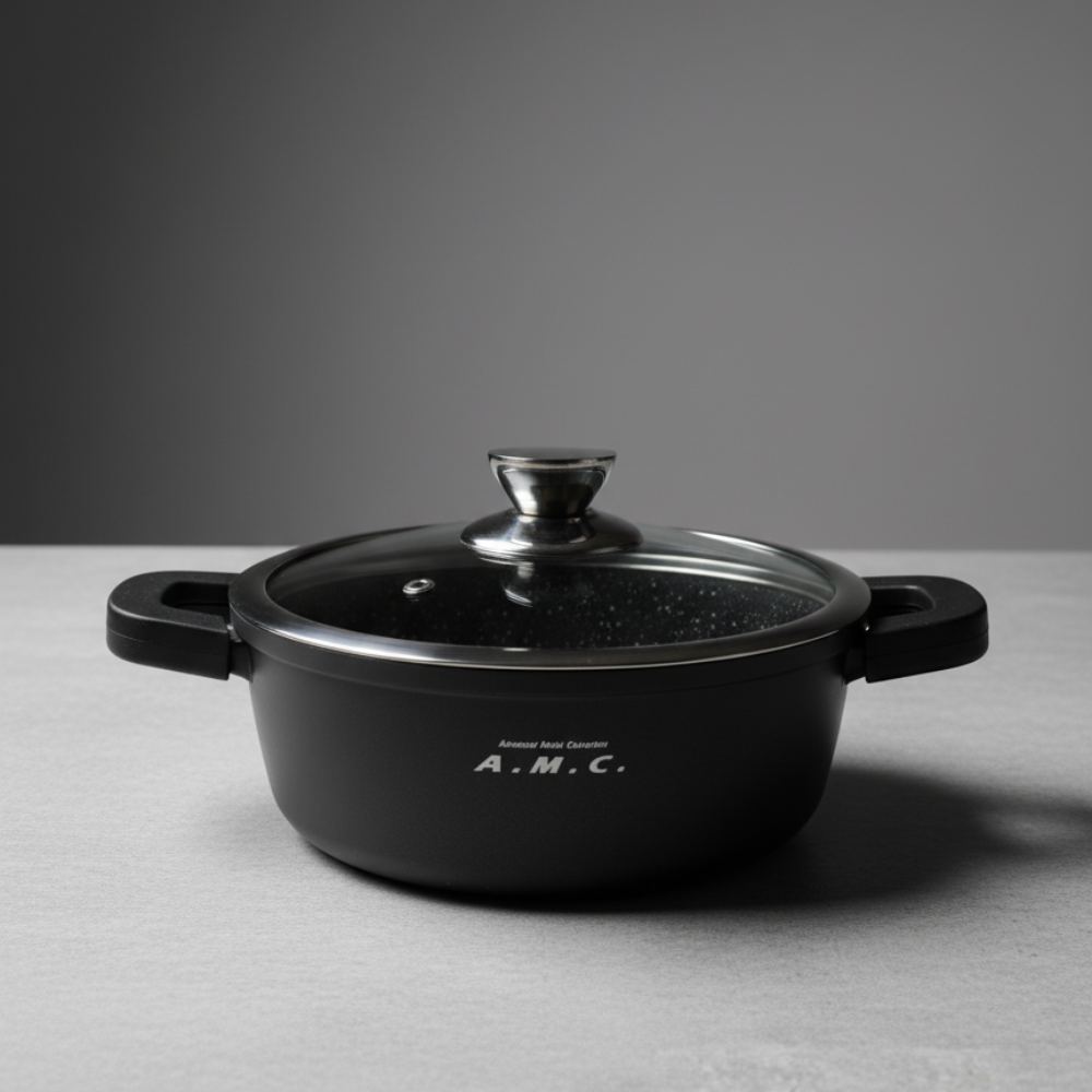 Set Pentole Antiaderenti ad Induzione A.M.C. 23 Pezzi 🥘