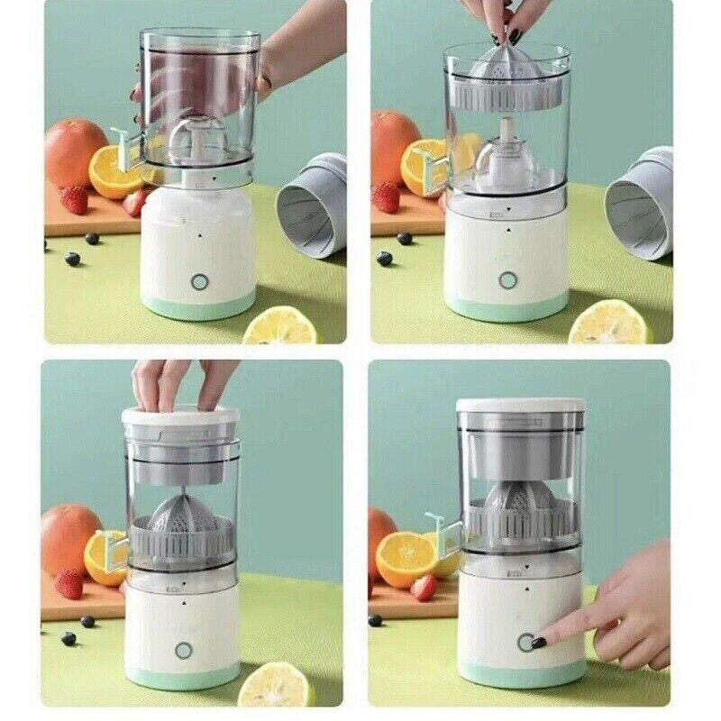 Storcător automat SqueezeMaster, sucuri în doar 2 minute, se încarcă cu încărcătorul telefonului mobil