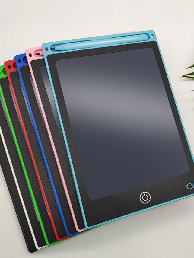 (2 bucăți) Tablă de scris digitală educațională LCD de 12" pentru copii