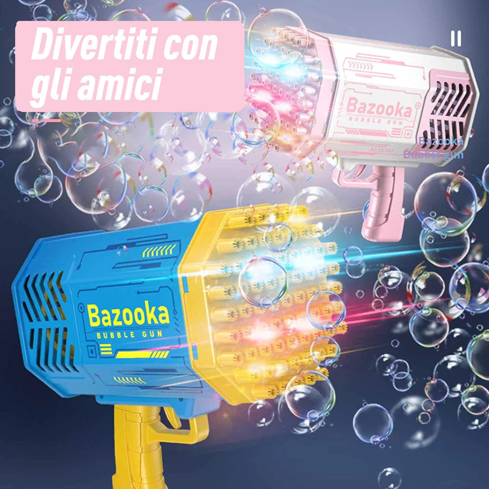Pistol cu bule de săpun Bazooka Bubble