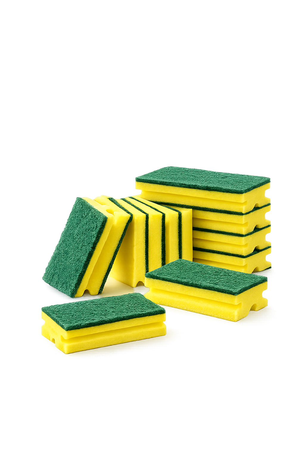 Set 10 Spugne Abrasive Salvadita Antigraffio – Multiuso per Cucina e Pulizie Domestiche