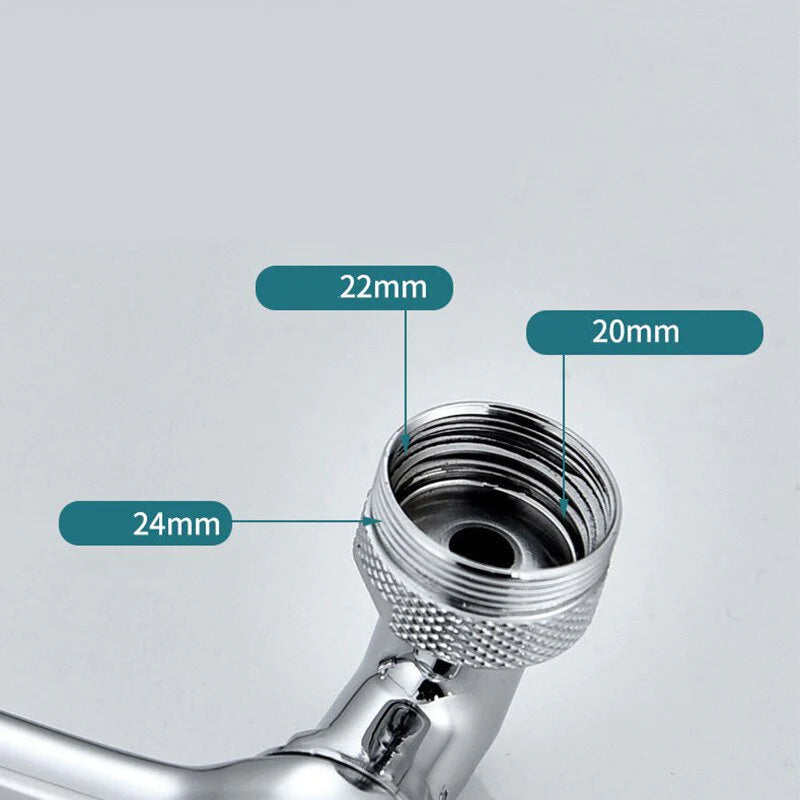 (2 bucăți) - Robinet magic, suport rotativ la 360 de grade, baterie de duș, chiuvetă