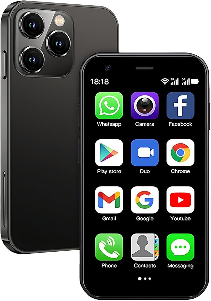 Mini smartphone 3G Android Dual SIM 2GB RAM + 16GB ROM 3 inci