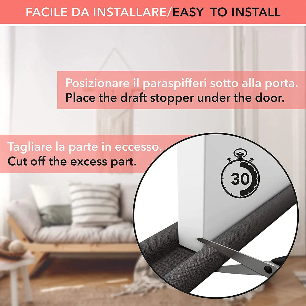 Opritoare de curent de aer pentru toate tipurile de uși