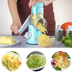 Răzătoare manuală cu trei role interschimbabile