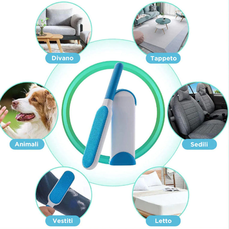 Perie pentru atragerea părului și a scamelor