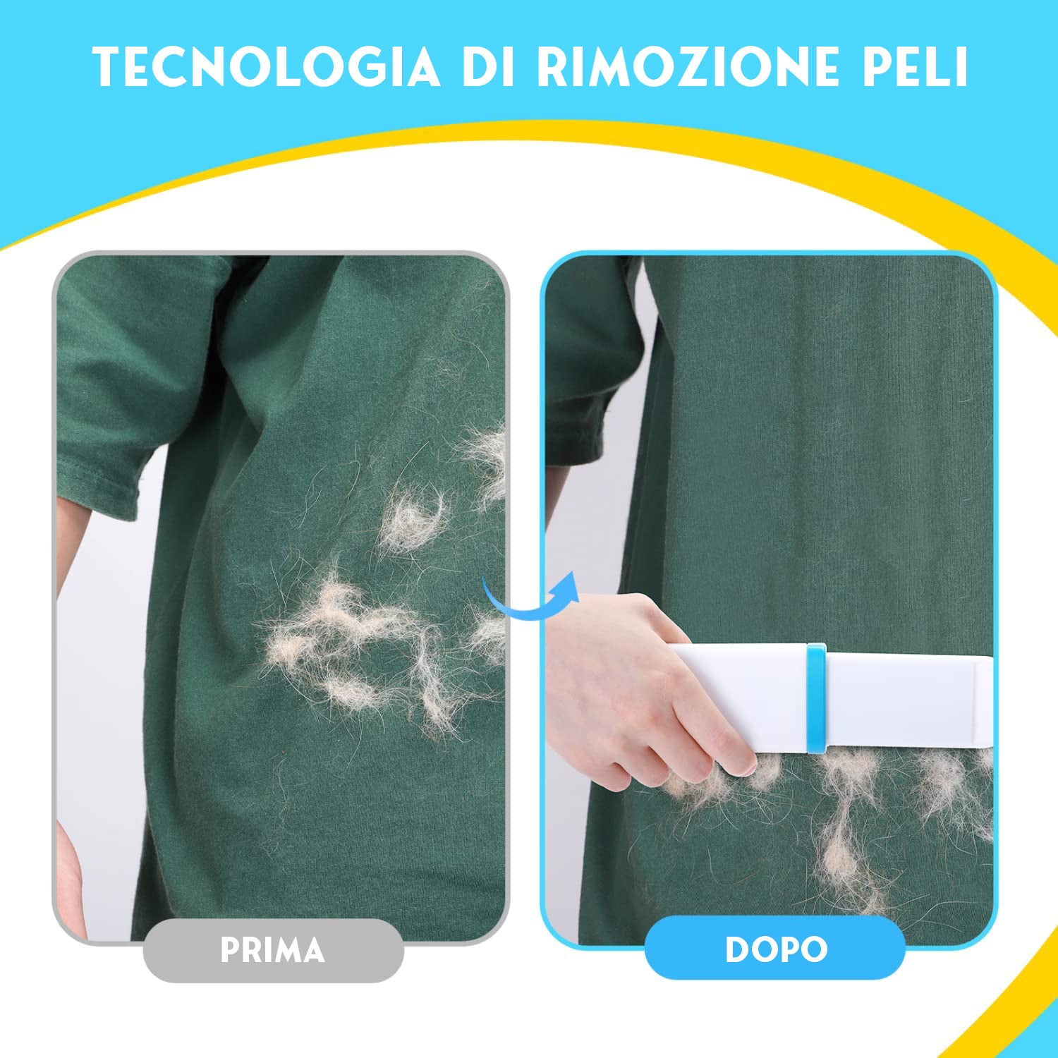 Perie pentru atragerea părului și a scamelor