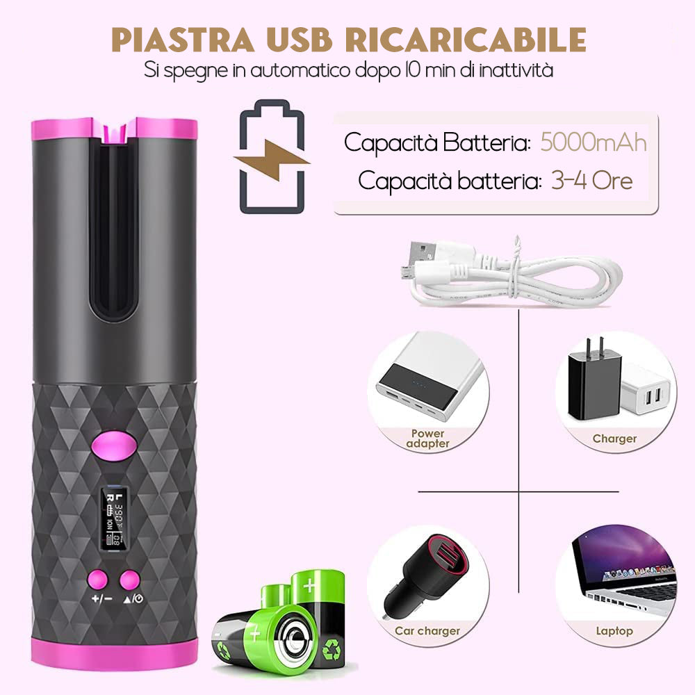 Piastra ricci automatica