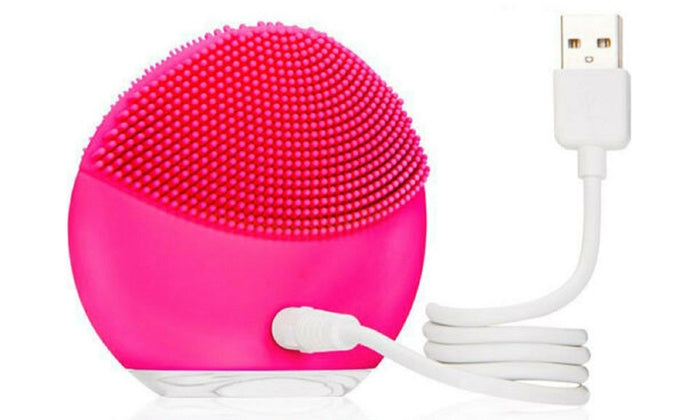 Perie electrică de curățare a feței cu 5 moduri de masaj prin vibrații