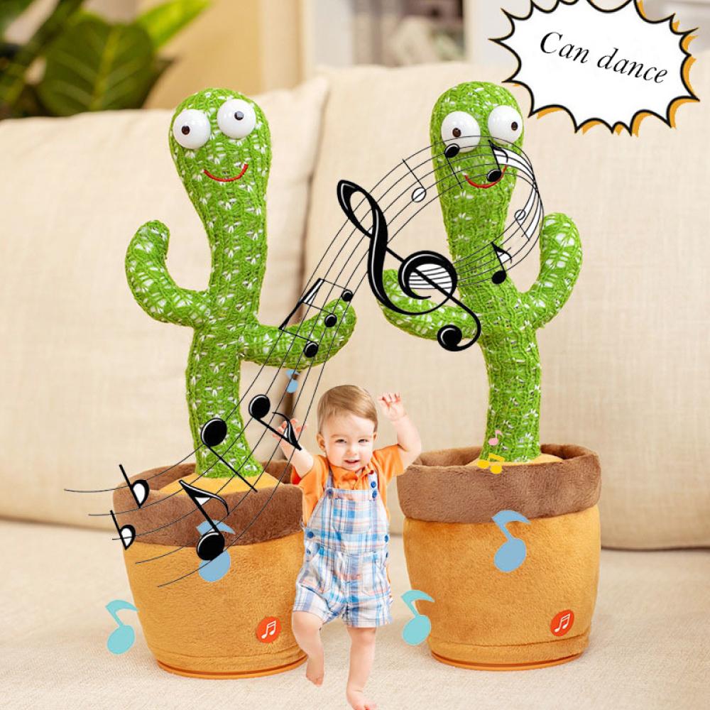 (2 piese) Cactusul dansează în ritmul muzicii și se repetă