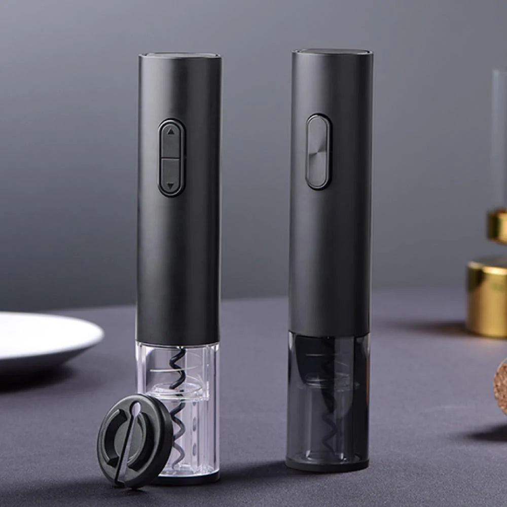 Deschizător de sticle electric cu tirbușon