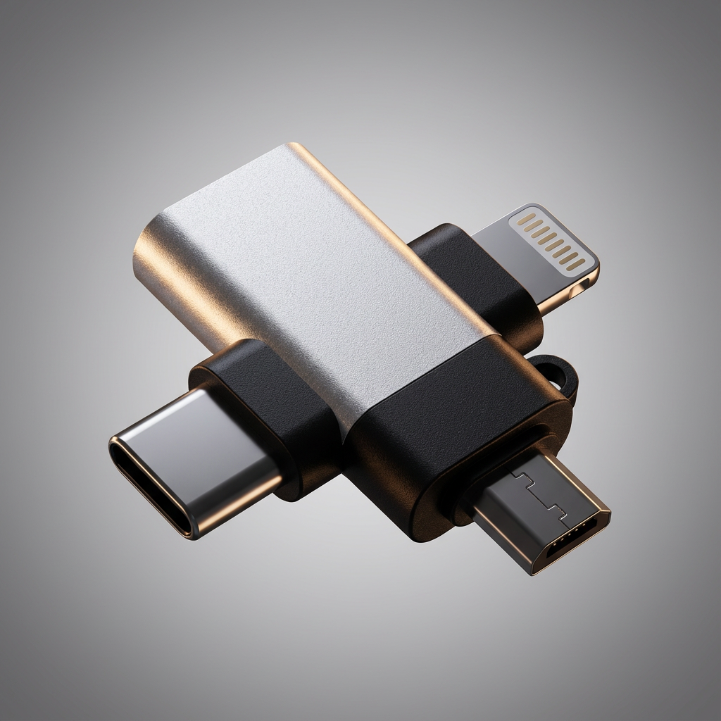 🔌 Adattatore 3 in 1 Andowl - Plug and Play! 🚀