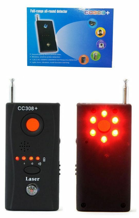 Bug Detector, Bug Detector, Hidden Cameras (Wired or Wirless)