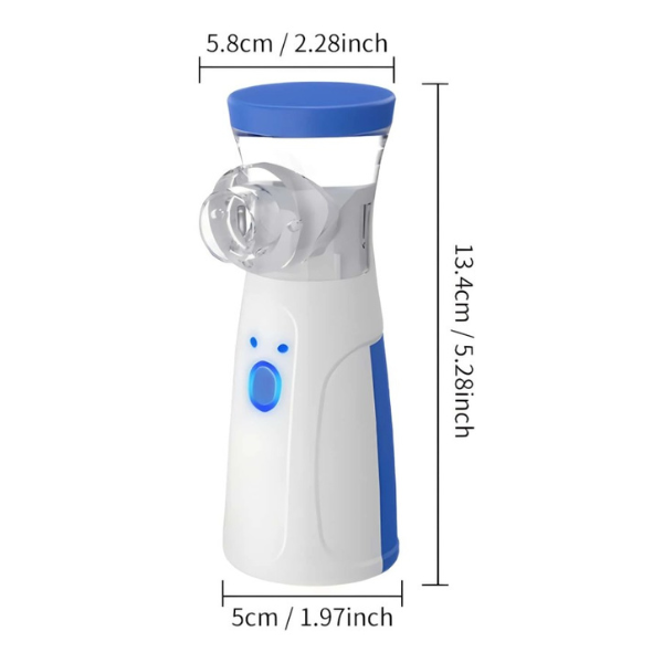 Nebulizzatore Portatile Silenzioso Senza Fili Per Bambini E Adulti
