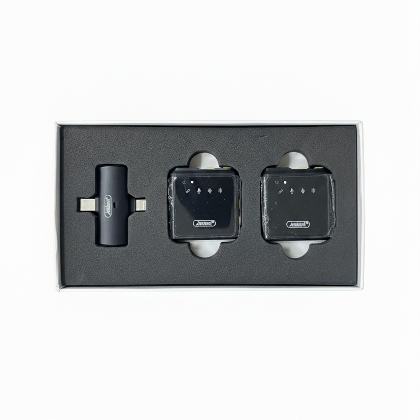 Microfono Wireless Tascabile Pro: Audio HD, Libertà Totale, Zero Rumori! 🌟