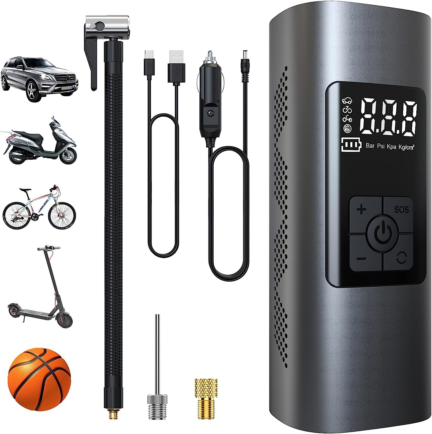 Pro Portable Electric Inflator (Rechargeable)