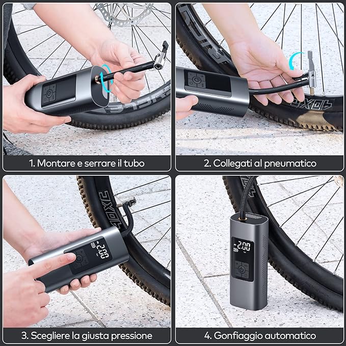 Pro Portable Electric Inflator (Rechargeable)