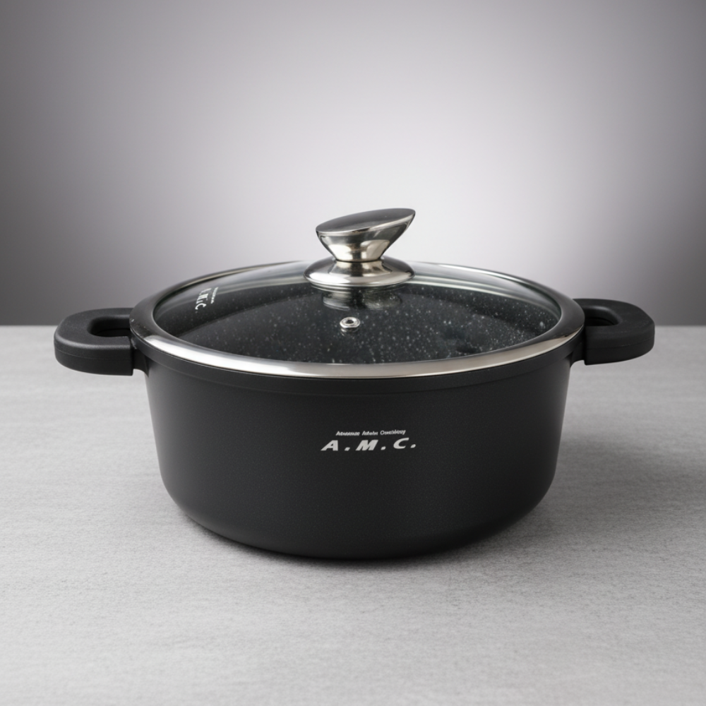 Set Pentole Antiaderenti ad Induzione A.M.C. 23 Pezzi 🥘