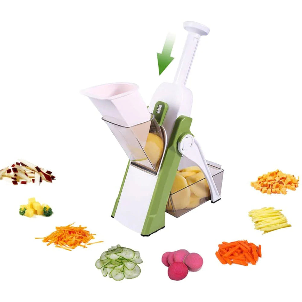 Professional slicer with more than 30 types of cuts 